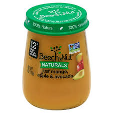 Beech Nut Naturals Mango Apple Avocado Baby Food Jar 4oz Avocado Baby Food Baby Food Combinations Beechnut Baby Food
