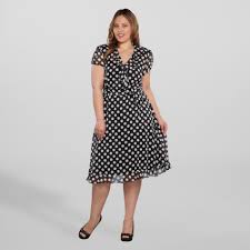 Pin By Kether Foisel On Clothes I Want Polka Dress Plus Dresses Dresses
