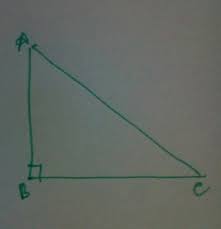 A triangle with three sides all of different lengths 2. Draw A Rough Diagram Of A Scalene Right Angle Triangle Brainly In