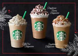 Say Hi Again To Starbucks Familiar Festive Drinks As They Have Returned Early This Year Christma Festive Drinks Gingerbread Latte Peppermint Mocha Frappuccino