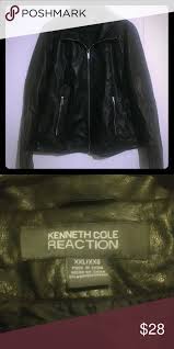 Kenneth Cole Reaction Faux Leather Jacket Faux Leather Jackets Kenneth Cole Reaction Leather Jacket