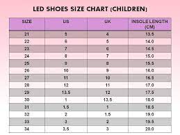 Perbandingan size kasut us (us size), saiz kasut eu (euro size), saiz kasut uk (uk size), dan kasut malaysia boleh dilihat dalam satuan panjang inci (inches) dan centimeter (cm). Kasut Led Murah Ramai Sgt Yg Konfius Nk Bagi Saiz Facebook