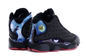 Black And Blue 13s Release Date Air Jordan 13 Custom Batman Superman Dawn Of Justice Black Red Air Jordans Nike Air Jordan Shoes Jordan 13