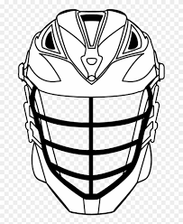 You can see the original tutorial of how to draw a hockey goalie at: Hockey Helmet Drawing At Getdrawings Com Free For Personal Lacrosse Helmet Coloring Pages Free Transparent Png Clipart Images Download