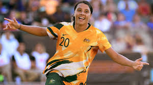 Free download new samantha kerr for hd desktop wallpaper football wallpaper hd sam kerr of australia celebrates after scoring the second goal during the women's algarve cup tournament. Matildas Captain Sam Kerr Eyes More Than Just 2019 Women S World Cup Victory For Australia Football