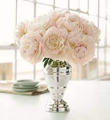 Peonies Flower Arrangements Peonies Centerpiece White Peonies Bouquet