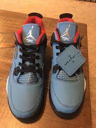 Buy and sell authentic jordan 4 retro travis scott cactus jack (f&f) shoes sneakers and thousands of other jordan sneakers with price data and release dates. Cactus Jack Jordan 4 Size 13 Fashion Clothing Shoes Accessories Mensshoes Athleticshoes Ebay Link Jordan 4 Athletic Shoes Shoes