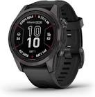fenix 7S Sapphire Solar 42mm Smartwatch with HR Monitor - Dark Bronze/Shale Grey/Titanium Back 010-02539-28 Garmin