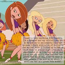 Walt Disney Confessions — I used to love watching Kim Possible. I'm a