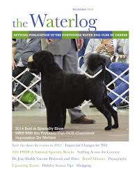 He loves to play and needs most portuguese water dogs are accepting of other pets when raised with them. Waterlog 2014 December By Roslyn Eskind Issuu