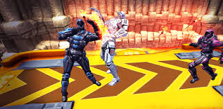 ¿su luchador jugar en un partido de acero de la jaula sucia? Robot Street Fighting Real Steel Brawl Champion Ver 0 1 Mod Apk God Mode Dumb Enemy No Ads Platinmods Com Android Ios Mods Mobile Games Apps