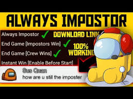 Among Us Cheats Always Impostor Among Us Always Impostor Mod Menu Among Us Hacks Youtube