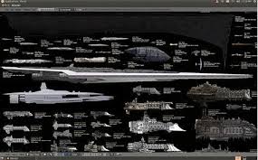 image result for ships of star wars size comparison war