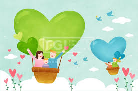 Utoimage 일러스트레이션 벽화 열기구