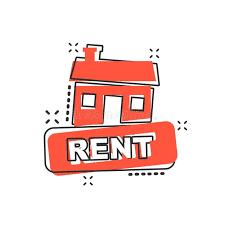 A daily rental fee usually includes the delivery costs, setting up the bounce house, and collecting it after your event. Cartoon Rent House Icon In Comic Style Home Illustration Pictogram Rental Sign Splash Business Concept Stock Vector Illustration Of Cartoon Flat 120766246