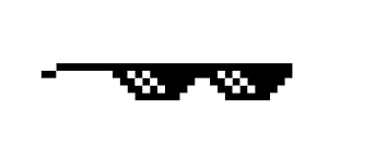 Mlg Glasses 2 Pixel Art Maker Pixel Art Maker Pixel Art Art