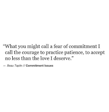 Are Commitment Issues Real Daily quote in your email. are commitment issues real