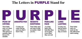 Purple Spells Baby Wont Stop Crying Baby Crying Period Of Purple Crying
