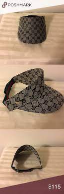 Authentic Gucci Sun Visor Hat Visor Hats Sun Visor Hat Sun Visors