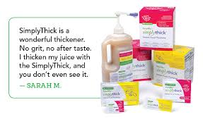 Simplythick Gel Food And Beverage Thickener For Dysphagia
