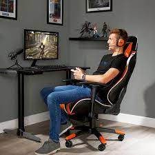Durable, black, faux leather seat finish made of 100%. Agility Esports X Rocker Office Pc Chair Orange 0745601 X Rocker Uk