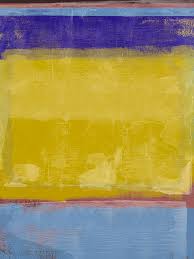 Free shipping on orders over $35. Mustard And Blue Abstract Study Painting By Naxart Studio