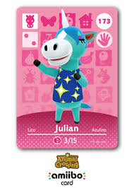 Jun 27, 2019 · there are 397 villagers in new horizons, excluding special characters. 173 Julian Animal Crossing Amiibo Card Series 2 Us Never Scanned Ebay
