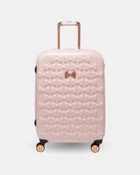 You can get suitcases in a variety of caster choices, too! Bow Detail Small Suitcase Pink Bags Ted Baker Row