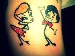 I Love Lucy Tattoo I Wouldn T Have Known About This Rendering Of Lucy Ricky If It Wasn T For Tvland I Love Lucy Lucy And Ricky Husband Tattoo