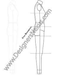Pin On Technical Drawing Fashion Figure Templates