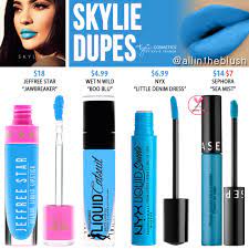 Kylie Cosmetics Skylie Liquid Lipstick Dupes - All In The Blush