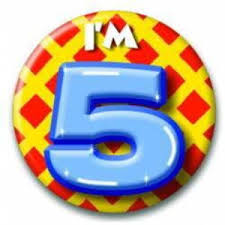 5 Jaar Versiering Voor Een 5 Jaar Verjaardag Feestartikelen Be Feestartikelen Be