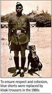 police uniforms evolved in Mumbai ...