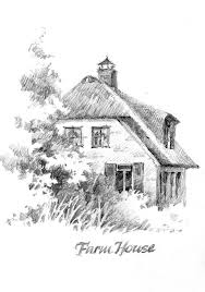 Pencil Drawing Of Dutch Farm House Landscape Drawings Landscape Pencil Drawings Architecture Drawing Sketchbooks