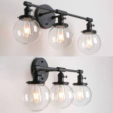 Click on one of the rustic sconces below to view the endless possibilities for your rustic lighting needs. Black Orb Led Wall Light 3 Light Industrial Metal And Glass Sconce Light For Bathroom Kitchen Led Wall Lights Wall Lights Sconce Lighting