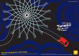 Renault Twingo Neon Signs Magazine Ads Neon