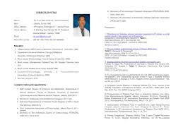 Exemplos de uso para curriculum vitae em português. Cv Dr Em Yunir
