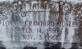 Lonnie Crawford Mosley (1886-1961)