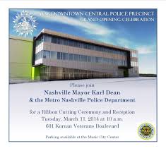 New Central Police Precinct Opening Metro Nashville Mdash Nextdoor Nextdoor