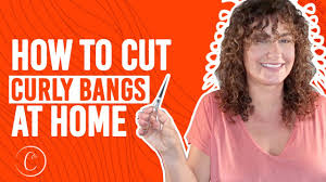How should bangs be cut? How To Cut Your Curly Bangs At Home Controlled Chaos Youtube
