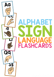 Many who are deaf or hard of hearing rely on sign language to communicate. Alphabet Sign Language Flash Cards From Abcs To Acts