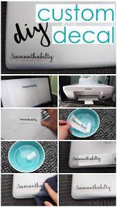 Diy Custom Decal Samanthability Diy Custom Custom Decals College Diy