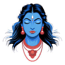 Goddess Kali Face For Diwali, Kali Face For Diwali, Kali Puja, Happy Diwali  PNG and Vector with Transparent Background for Free Download