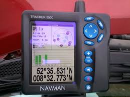 Gps Marine Sat Nav Chartplotter Navman Tracker 5500 For Sale