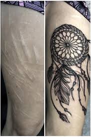 But adding the colorful ink was about so much more than hiding her past from strangers. This Tattoo Artist Helps Self Harm Survivors Turn Their Scars Into Art Teen Vogue
