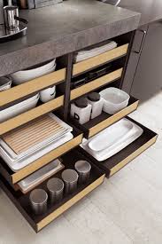Schiefer Und Rost Das Sind Die Inspirationen Fur Diese Kuche Ordnungssysteme Sind Super Wichtig U Kuchenschubladenorganisation Einbaukuche Versteckte Kuche