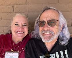 Spending the day with my best friend at the AZCSN Conference. So much good  information. I love you Paul Jorgensen❤️ Blessed to see friends from Mary  Kay🩷