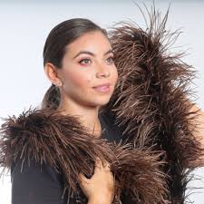 3ply Brown Ostrich Feather Boa for Fashion & Accessory Design, Cosplay,  Halloween Costume, Burlesque Dance Stage Performance ZUCKER®
