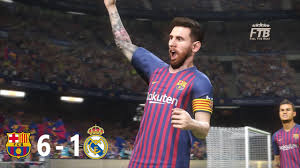 You are on page where you can compare teams barcelona vs psg before start the match. Pes 2019 Fc Barcelona Vs Real Madrid 6 1 Full Match Gameplay Youtube