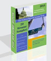 The Federal Resume Sample Book - 20 Resume Samples e-book